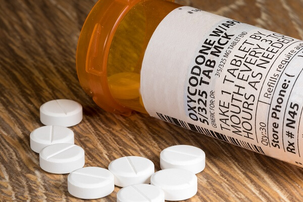 opioid prescription bottle