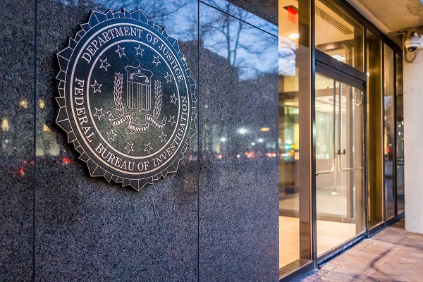 Washington Dc, Usa - December 29, 2016: Fbi, Federal Bureau Of I